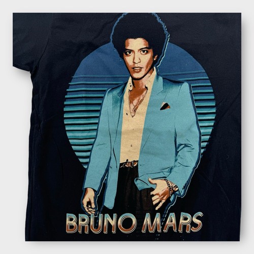 Bruno Mars Concert T Shirt Top Moonshine Jungle Tour 2013 Black Size Small NEW - Picture 2 of 7