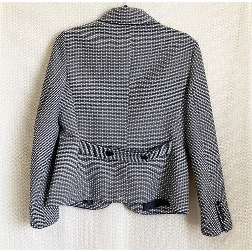 Talbots Women’s Career Blazer Size 8 Black Academia Classic Old Money Office - Picture 9 of 9