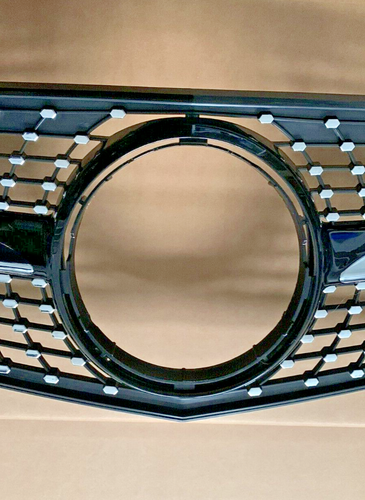 W204 For Mercedes C-Class S204 Front Bumper Grille 2007-2014 Coupe Diamond C200 - Picture 4 of 7