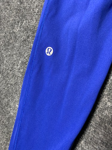 Lululemon Kompressionsleggings blau Damen elastischer Bund Pull-On Stretch Gr. 6 - Bild 7 von 16