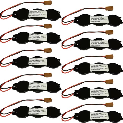10x Fanuc IC698ACC701 44A747665-001R03 Batería 3V 3000mAh Nueva - Imagen 1 de 4