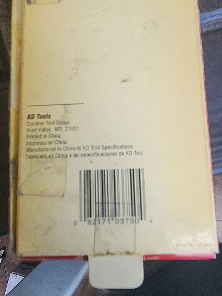  KD TOOLS 3750 PINZA ESFERA 6" NUEVO STOCK ANTIGUO Foto 4 de 4