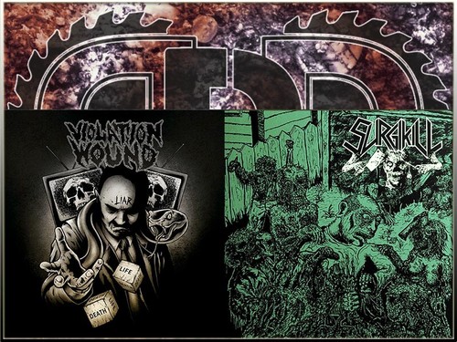 VIOLATION WOUND / SURGIKILL - Split 7''(BLACK Vinyl), Limited 400 Copies NEW, DM - Bild 3 von 3