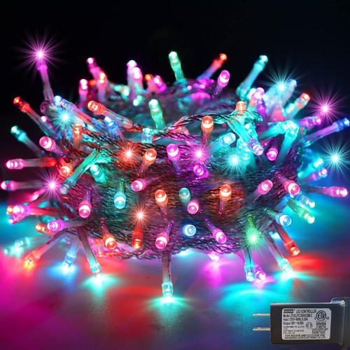 Easter Decoration 66 ft 200 LED 8 Modes Colorful String Lights In/Outdoor Gift - Picture 7 of 12