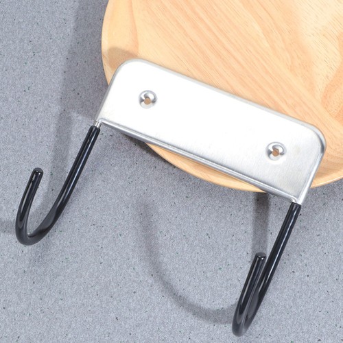 Stainless Steel Rack Hanger for Ironing Board Office Hook Organizer