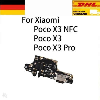 MARKENLOS XIAOMI POCO X3 X3 Pro NFC Ladebuchse Dock Connector Mikrofon USB Charging PORT