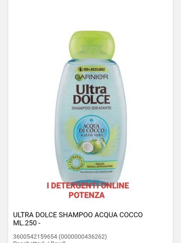 Ultradolce Garnier Shampoo 250 Ml. VARI TIPI PEZZI 3 - Foto 6 di 20