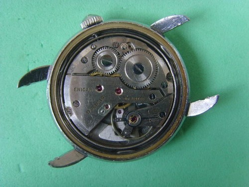 Reloj manual suizo vintage ENICAR 17J - Imagen 8 de 8