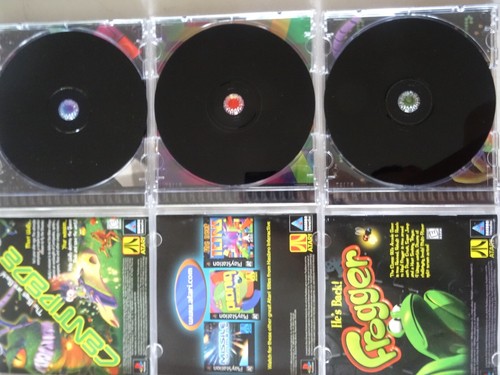 LOT OF 6 + ATARI GAMES PONG TETRIS Centipede Q*BERT PS1 PLAYSTATION 1 CIB TESTED - Picture 7 of 7