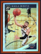2018-19 Panini Donruss Optic Holo Prizm Nikola Mirotic #27 2018-19 Panini Donrus
