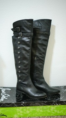 Sam Edelman Pierce Over the Knee Riding Boot Size 7.5 Black Leather | eBay Sam Edelman Over The Knee Boots Pierce in 2019 | Stiefel