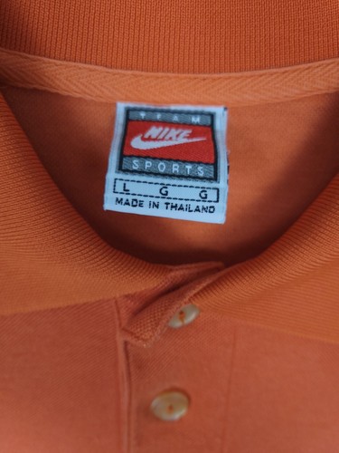 Vintage Team Nike Florida Gators Polo Mens Large Orange - Picture 3 of 8