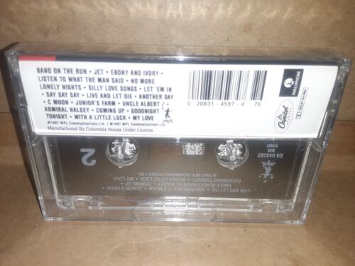 Paul McCartney ~ Three Cassette Tape Lot (Capitol Records) New & Sealed - Imagen 3 de 8