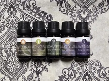 Essential Oil W/ Hemp 5 pcs set 0.34oz Beautyfrizz Collection