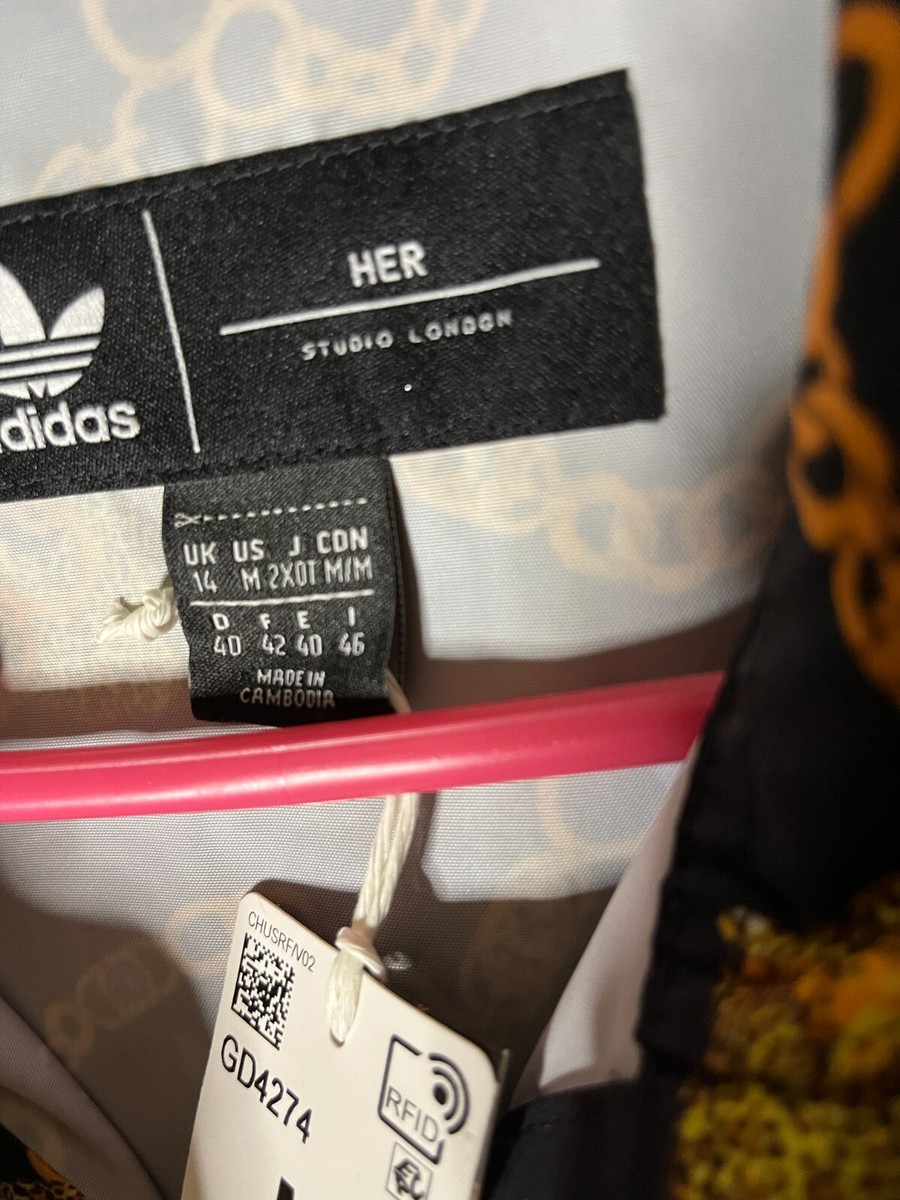 Adidas x Her Studio London Jacket Leopard Floral Chains Adidas x Her Studio London Jacket Leopard Floral Chains