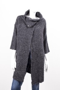 Collo Incrociata Markup Sfoderato Woman Alto Chiusura Lana Con Cappotto Bottoni XA8nX