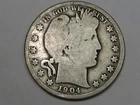 Better-Date 1904-o US Barber Half Dollar.  #116