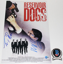 TIM ROTH & MICHAEL MADSEN SIGNED 'RESERVOIR DOGS' 12x18 MOVIE POSTER BECKETT COA TIM ROTH & MICHAEL MADSEN SIGNED 'RESERVOIR DOGS' 12x18 MOVIE POSTER BECKETT COA
