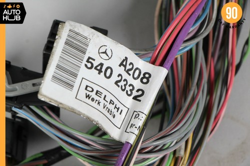 02-03 Mercedes W208 CLK430 Engine Motor Cable Wire Harness 2085402332 OEM - Picture 9 of 12
