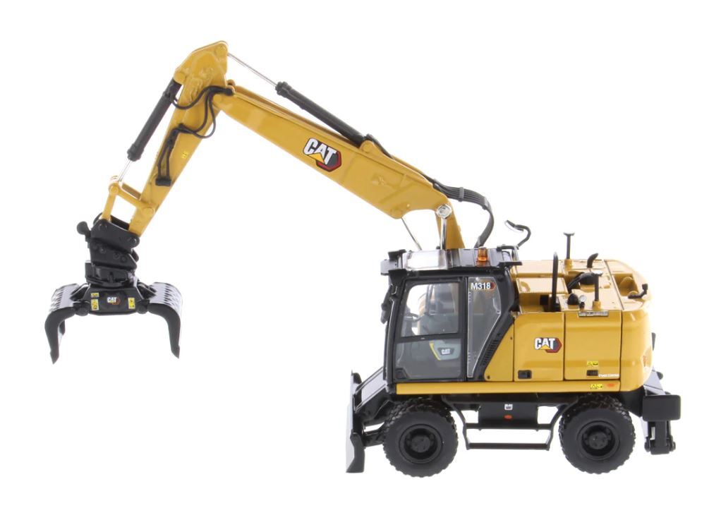 Diecast Masters 85956 Cat M318 Wheeled Excavator 1/50 Scale Diecast Masters 85956 Cat M318 Wheeled Excavator 1/50 Scale