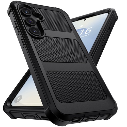 For Samsung Galaxy S25/S25+/Plus/Ultra Rugged Hard Protective Black Case Cover - Picture 5 of 30
