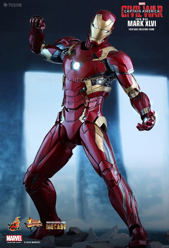 HotToys Mms353d16 1/6 Captain America Civil War Iron Man