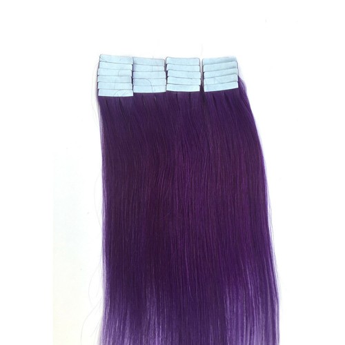 Extensiones de Cabello Invisible Cinta Adhesivo Piel Tramas Remy Cabello Ruso Coloreado - Imagen 65 de 101