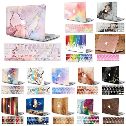 Multicolor Hard Case+ Keyboard Cover for 2022/2024 MacBook Air 13.6" A2681 A3113 - Afbeelding 1 van 166