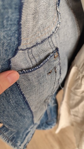 Vintage Jeans Jacke - Bild 4 von 9