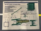 1984 GI Joe Swamp Skier Chameleon Vehicle Near Complete Hasbro ARAH Blueprints