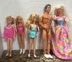 Vintage Barbies Lot Of 5