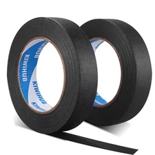 Painter's Tape, 1"(25mm) x 60 yd (120 Yards Total), 2 1, 60 yards, Black 