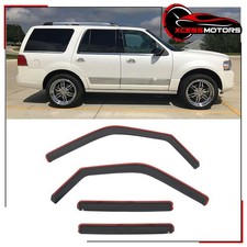 Fits 97-17 Ford Expedition Lincoln Navigator In-channel Window Visors Vent Guard
