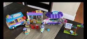 Lego Friends 41310 Heartlake Gift Delivery 41332 Emma’s Art Stand 41094 3 Sets