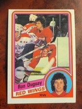 1984-85 O-Pee-Chee OPC Ron Duguay #52 Detroit Red Wings 