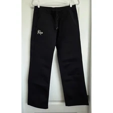 Kutting Weight Loss Neoprene Nylon Sweat Workout Sauna Pants Womens Sz L Fitness