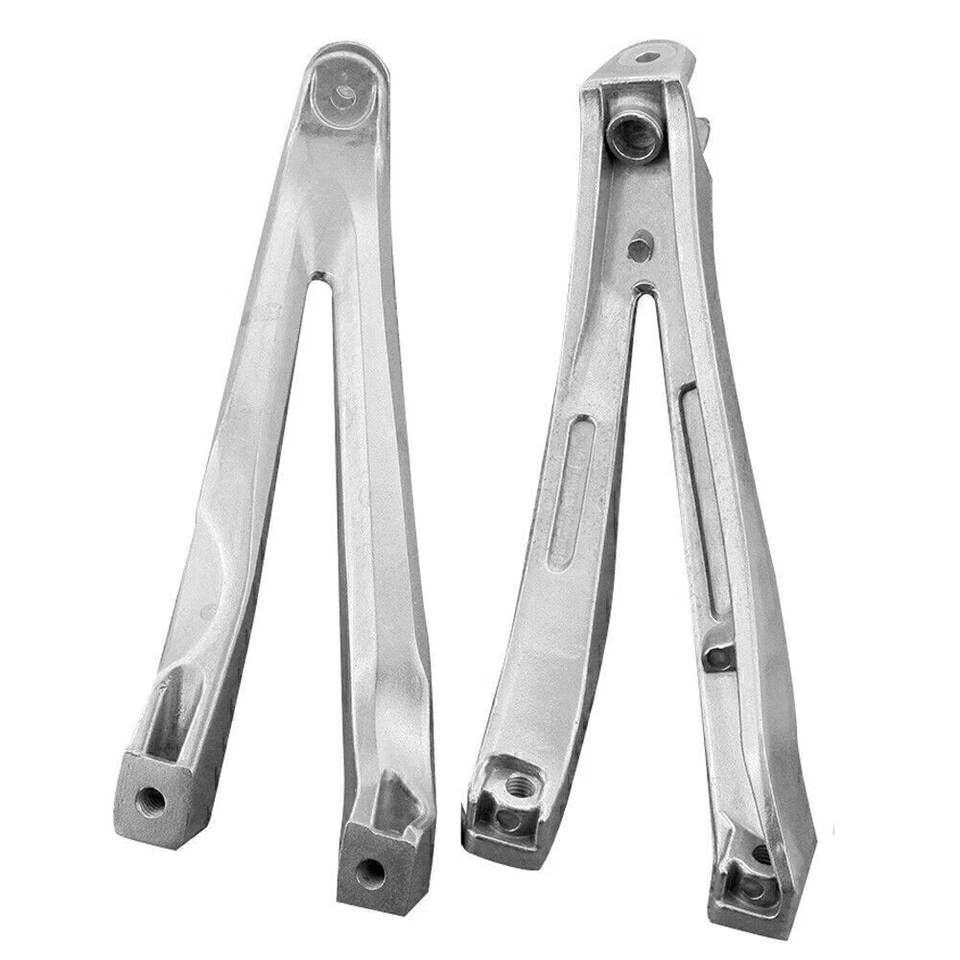 Passenger Rear Footrests Footpegs Brackets Fit YAMAHA 04 05 06 07 08 YZF R1 - Image 3 of 4
