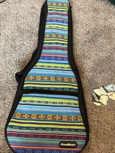 Brand Music Co The Waterman Beach Collection 4-String Ukulele! With Carey Case! - Picture 4 of 6