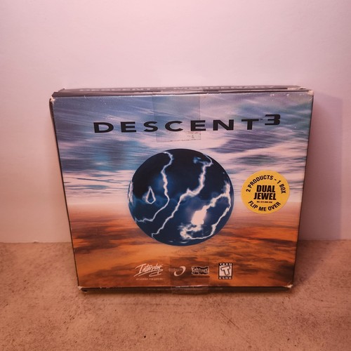 Descent 3 / Descent 3: Mercenary Dual Jewel (PC, 2001)