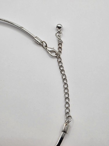 Passe Metall Halsband Halsband Edelstahl Halskette 20" verstellbar - Bild 4 von 6