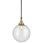 Innovations Lighting 447-1S-16-12 Beacon Pendant Beacon 12"W - Black