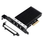 Intel I226 Quad Port 2.5Gbps PCIe RJ45 Gigabit Ethernet Network Adapter Server
