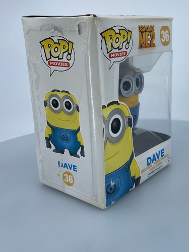 Funko POP! Movies Despicable Me 2 Dave #36 Vinyl Figure DAMAGED BOX SEE PICS - Bild 11 von 14