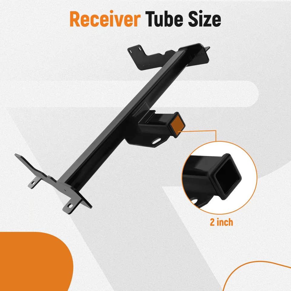 Class 4 Trailer Tow Hitch 2" Receiver for Ford Transit 150 250 350 2015-2024 Foto 3 de 4