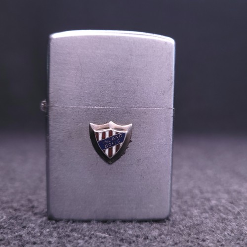 50er Jahre Zippo Feuerzeug Inland Boxen Werbung 2517191 Bradford PA