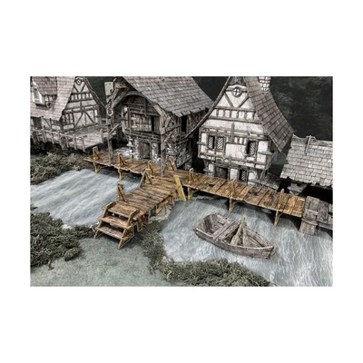 Battle Systems Terrain 28mm Raised Walkways Pack New