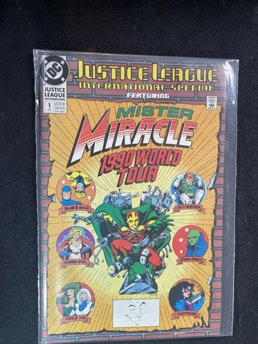 $1 VINTAGE COMICS DC JUSTICE LEAGUE INTL SPECIAL #1 COMIC BOOK MISTER MIRACLE