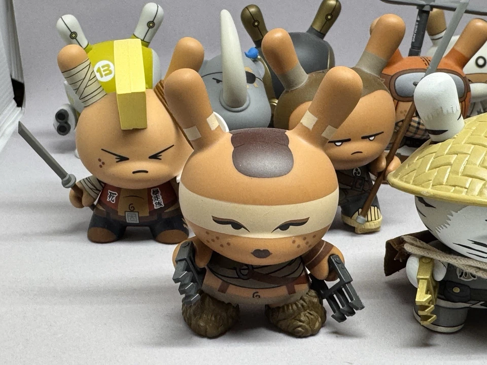 Kidrobot  - Huck Gee- Gold Life Dunny 3" - Lot of 15 - Opened - Image 2 of 4