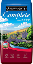 Complete with Beef Dry Dog Food 15Kg - Complete Nutrition for Working and Sporti 1.87 per kilo