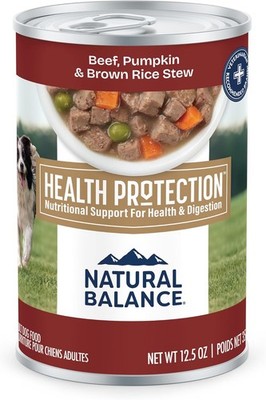Natural Balance Health Protection Wet Dog Food - Whole 12.5 Ounce (Pack of 6) 